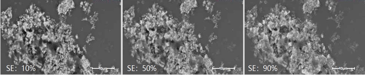 Scanning electron microscopes KYKY-EM6900. Examples of images