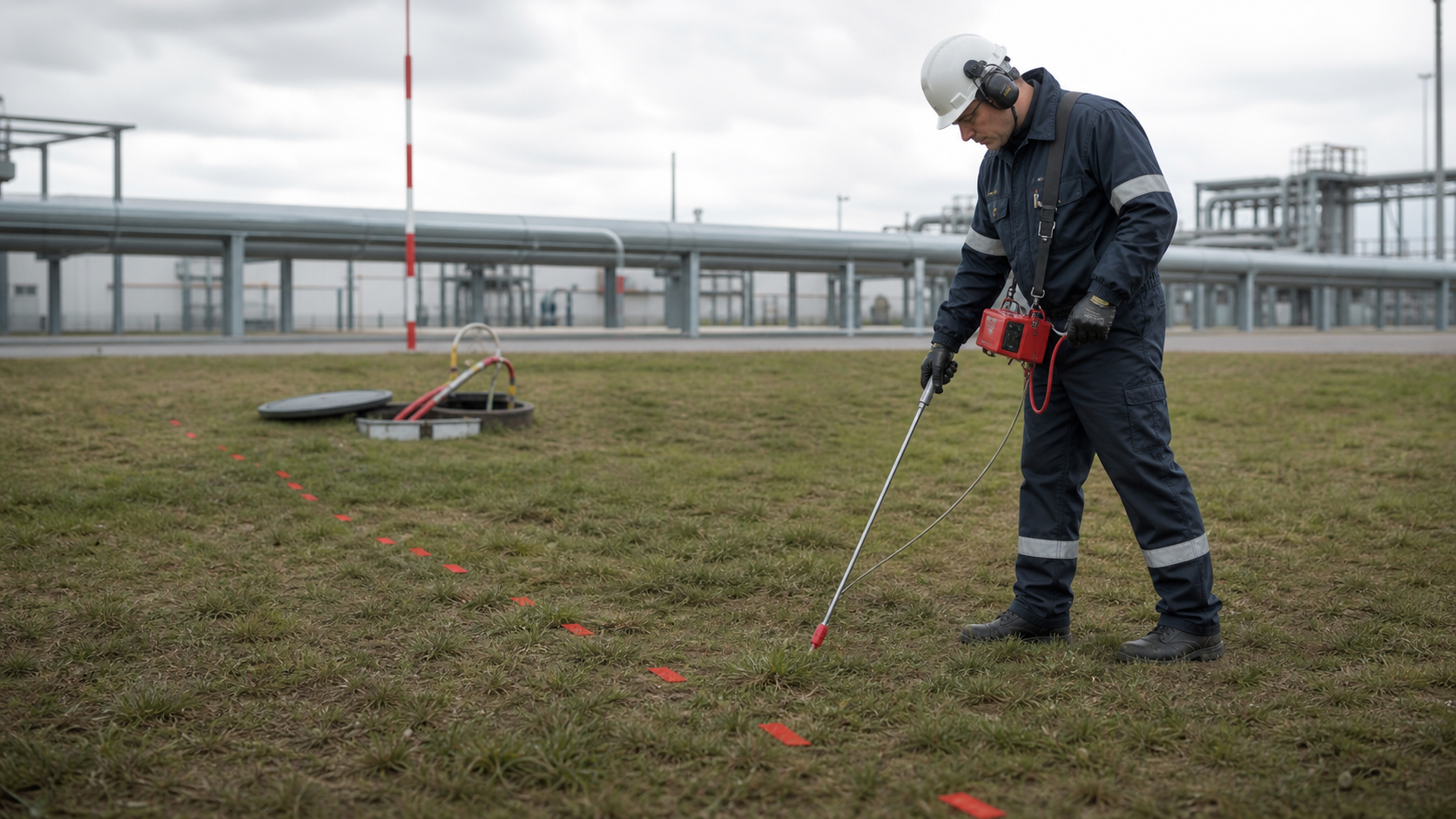 Search for leaks in underground pipelines: LEAKLAB technology