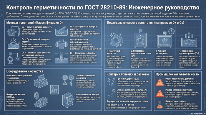 GOST 28210-89: how to choose a method for testing products for leaks