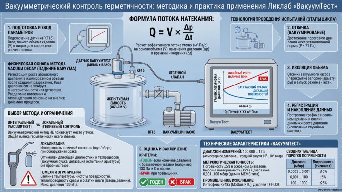 Vacuum-Mode Leak Testing: Performing and Interpreting the Test