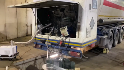 Cryogenic-Tank Vacuum Insulation Restoration