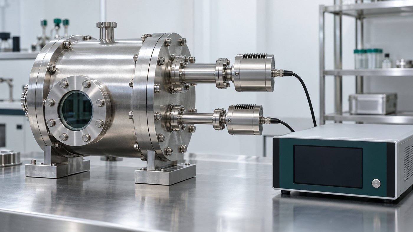 Vacuum gauges with thermal-transpiration correction