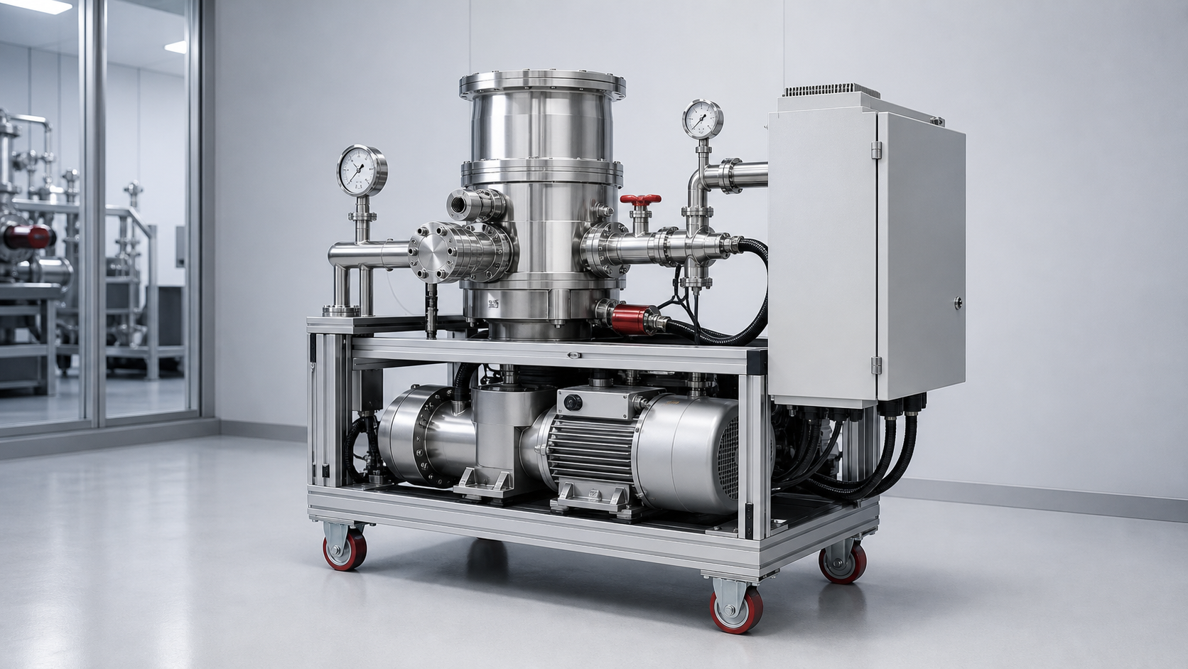 LeakLab JFJ: High-Vacuum Pumping Systems, 85–2,200 l/s
