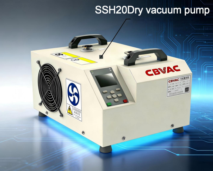 CBVAC SSH20: scientific comparison of screw and scroll vacuum pumps
