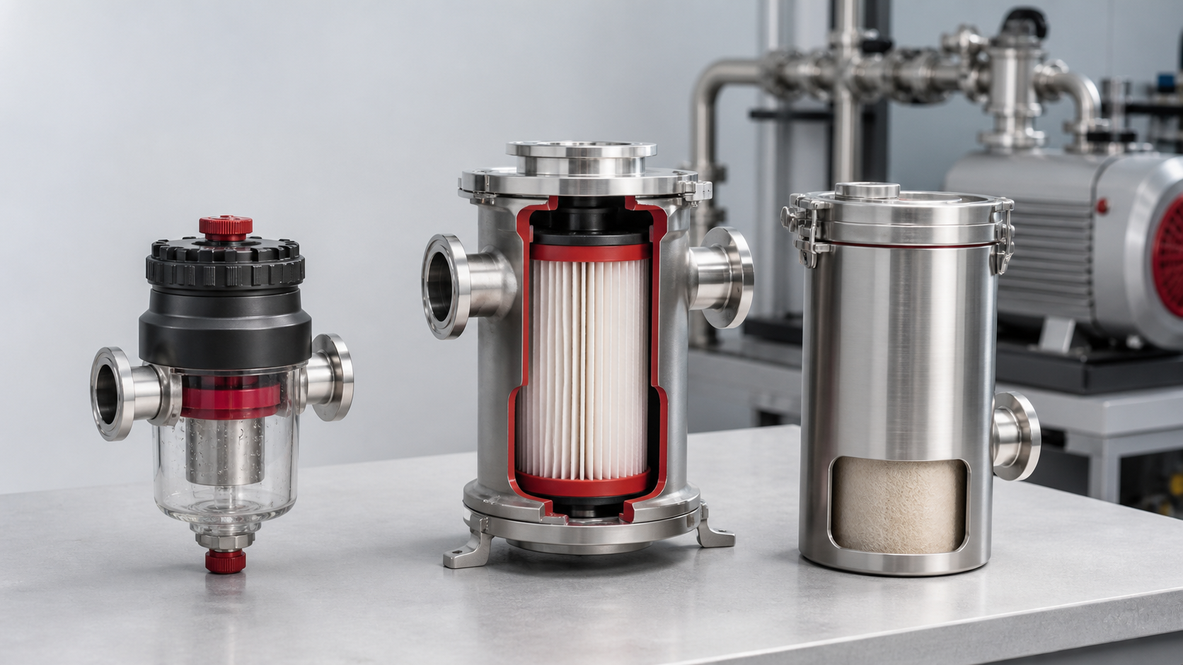 LEAKLAB F240, F360 and F-65: three barriers to vacuum protection