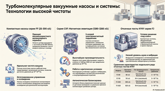KYKY, ZYVP, and Hanbell Rotary-Vane Vacuum Pumps