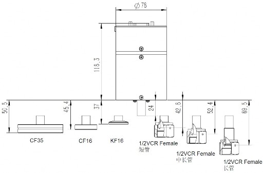 CBVAC Capacitance-Diaphragm Vacuum Gauges