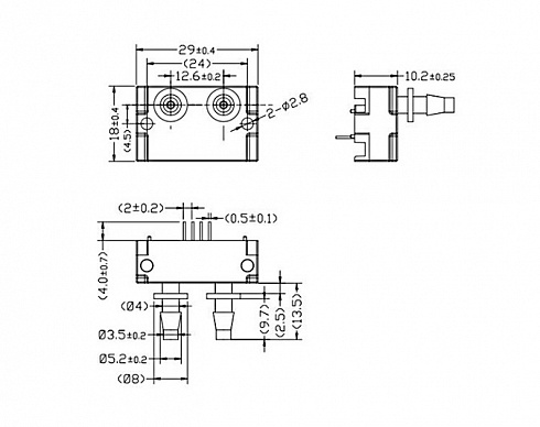 Image: ADP910 Digital Differential Pressure Sensor, ±500 Pa