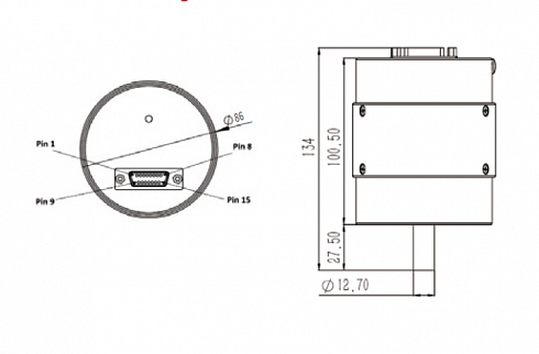 Image: CBVAC CM1E Heated Capacitance Diaphragm Vacuum Gauge