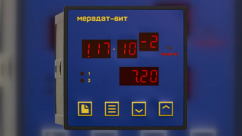 Image: Meradat-VIT12T6 Single-Channel Thermal Vacuum Gauge