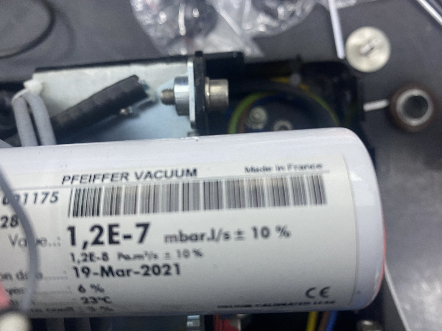 Pfeiffer ASM Helium Leak Detector Repair