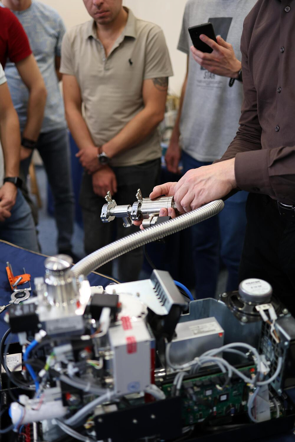 Maintenance of leak detectors