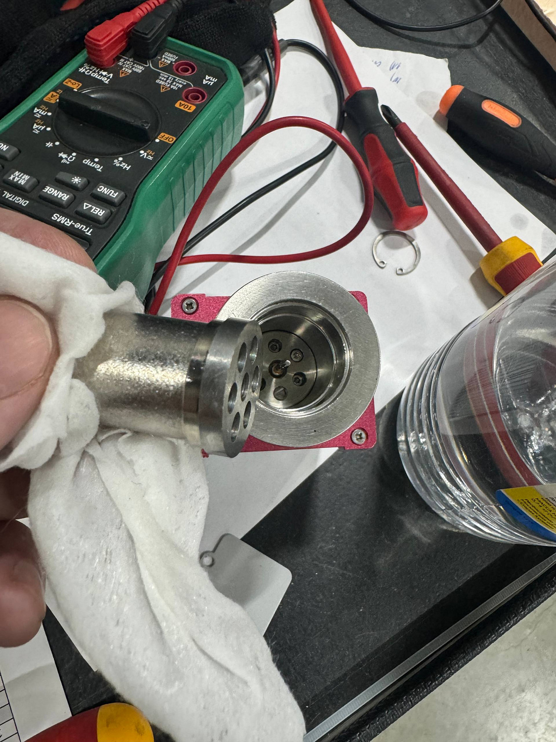 WPC 400 Vacuum Sensor Cleaning, Maintenance and Inspection Report