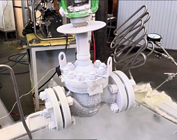 Image: Gas-Filling Stands for Testing